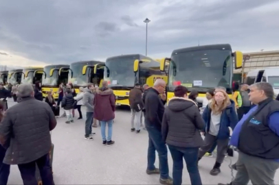 Bursa Terminali’nde yılbaşı dönüş yoğunluğu