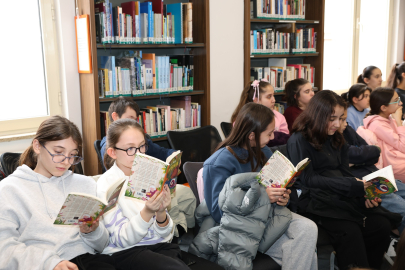 Nilüfer'de sömestr tatili kitapla renkleniyor