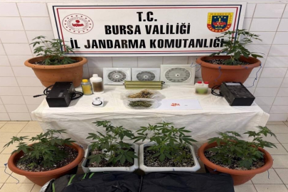 Evine klima takıp uyuşturucu imalathanesine çevirdi