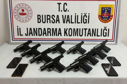 Bursa’da Jandarmadan silah operasyonu