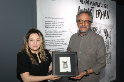 Şair Ahmet Erhan, doğum gününde Nilüfer’de özel bir sergiyle anıldı
