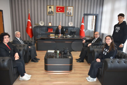 Yenişehir Kaymakamlığı’na Anlamlı Ziyaret