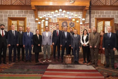 Büro Başkanı Tansu Erçevik Kültür ve Turizm Bakan Yardımcısı Nadir Alpaslan ile bir araya geldi