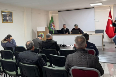 Yenişehir'de Tarım Üreticilerine Bitki Koruma Ürünleri Eğitim