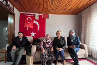 Yenişehir Kaymakamlığı'ndan Ramazan Ayında Şehit Ailelerine Anlamlı Ziyaretler