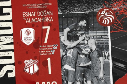 Esnaf Doğanspor’dan Gol Şöleni: Yenişehir’de 7–1’lik Fark