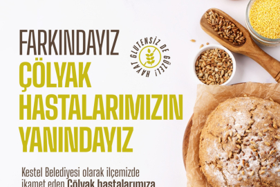 Kestel Belediyesi'nden Çölyak hastalarına glütensiz gıda desteği