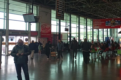 Bursa Şehirlerarası Otobüs Terminali'nde bayram yoğunluğu başladı