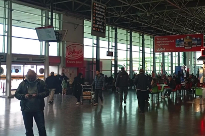 Bursa Şehirlerarası Otobüs Terminali'nde bayram yoğunluğu başladı