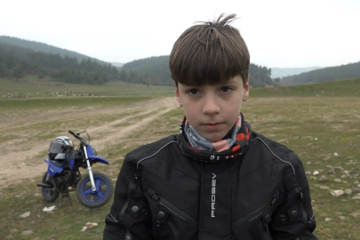 2 yaşında bisiklete binince, hedefini büyüttü