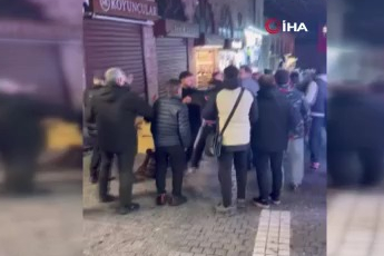 Kapalı Çarşı’da meydan muharebesi... Onlarca kişi birbirine girdi