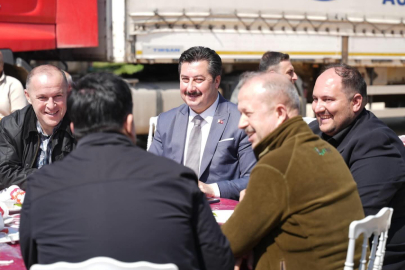 Başkan Ercan Özel’den Taşımacı Esnafına Destek Ziyareti