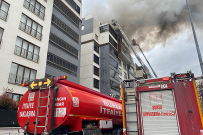 Bursa'da 8 katlı sitede can pazarı