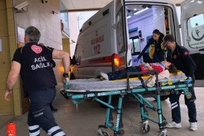 Bursa'da motosiklet kazası: 1’i çocuk 2 yaralı