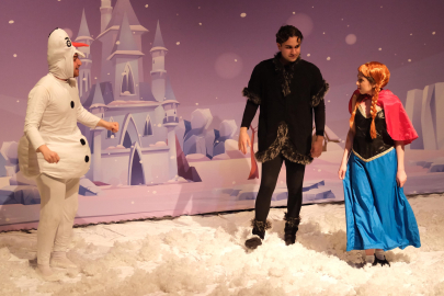 Yıldırımlı çocukların tiyatro keyfi