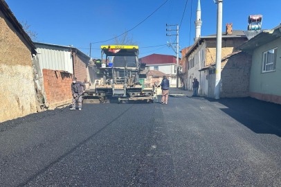 Barcın köy içi yolu sıcak asfalta kavuştu