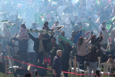 Bursaspor şampiyonluğunu böyle karşıladı