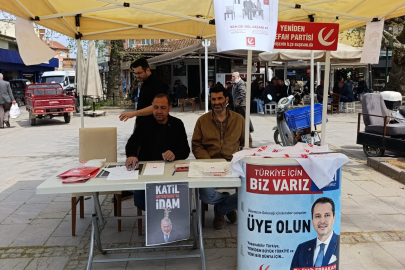 Yeniden Refah Partisi Yenişehir İlçe Başkanlığı’ndan imza seferberliği