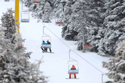 Uludağ’da Nisan sürprizi