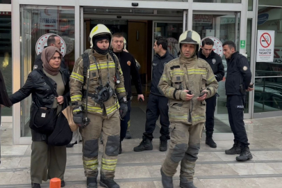 Bursa'da hastanede yangın paniği