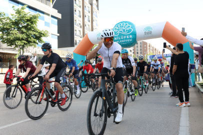 Bursa'da pedallar 'Daha Fazla Kadın Yarışmacı' için döndü