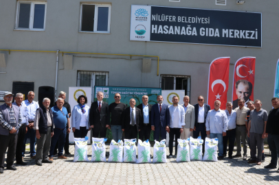 Nilüfer’de üreticiye büyük destek
