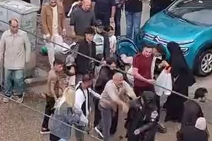 Bursa’da dilencilerin 'yer kavgası' kamerada