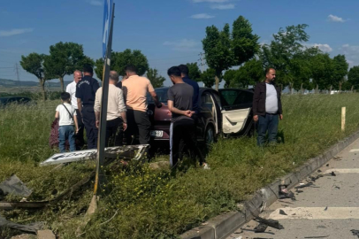Yenişehir'de trafik kazası: 3 yaralı