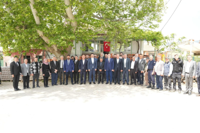 YENİŞEHİRLİ YÖNETİCİLERDEN KIRSAL MAHALLE ZİYARETLERİ