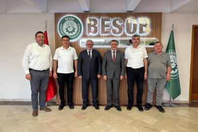 Yenişehir Ticaret Borsası'ndan Güven Tazeleyen BESOB Başkanı Bilgit'e Tebrik Ziyareti