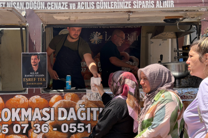 Dizide ölen karakter için lokma döktürdüler