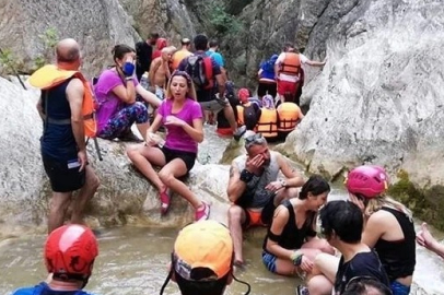 Cennet Kanyonu’nda macera dolu bir gün