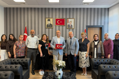 Halk Eğitim Merkezi’nden Kaymakam Altay’a teşekkür ziyareti