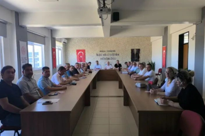 Yenişehir Milli Eğitim'de, Sene Sonu Müdürler Kurulu toplandı