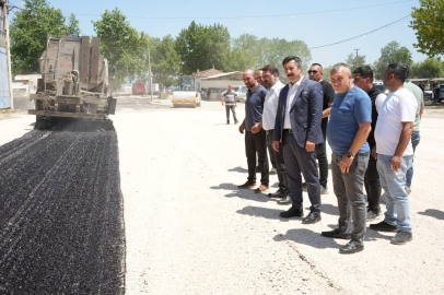 Yenişehir Biber Pazarı’nda düzenleme çalışması