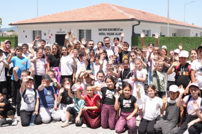 Hayvan Bakımevi ve Doğal Yaşam Alanı’nı ziyaret ettiler