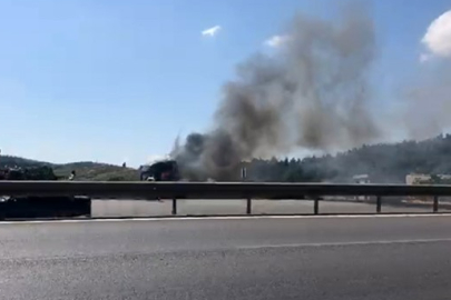 Dürdane Rampasında, TIR Küle Döndü