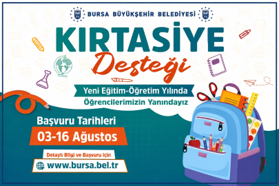 Büyükşehir'den Öğrencilere Kırtasiye Desteği