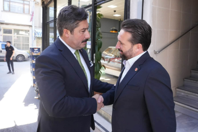 MHP İlçe Başkanı Noyin’e, başarı dileklerini ilettiler