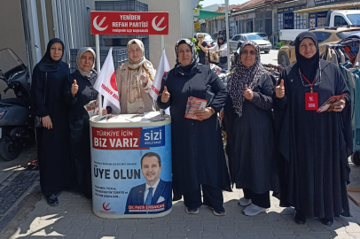Yeniden Refah Partisi'nden Yenişehir'de Üye Standı ve Esnaf Mesaisi