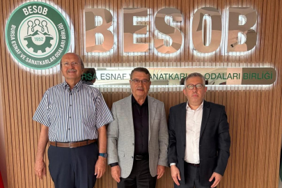  Eski Milletvekili Faruk Anbarcıoğlu’ndan BESOB’a Ziyaret