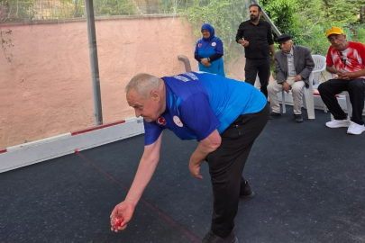 Yenişehir ve Bilecik Huzurevi Sakinleri Bocce Sahasında Buluştu