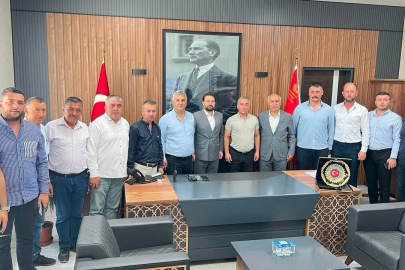 MHP Yenişehir’den Emniyet Müdürü Mithat Öztaş’a Ziyaret