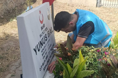 Yenişehir Ülkü Ocakları’ndan Şehitliğe Vefa