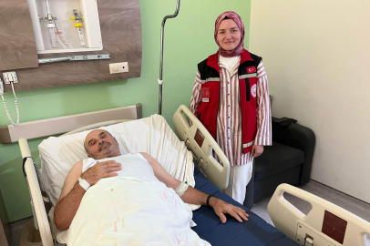 YENİŞEHİRLİ KIBRIS GAZİSİ ABDULLAH BURAN’A GEÇMİŞ OLSUN ZİYARETİ