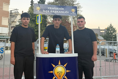 AK PARTİ GENÇLİK KOLLARI FESTİVALDE STANT AÇTI