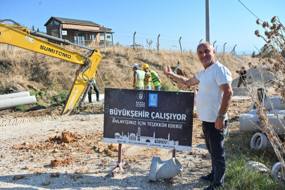 YENİŞEHİR’İN 5 MAHALLESİNE 7 BİN 600 METRELİK YENİ ALTYAPI HATTI