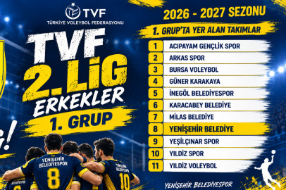 YENİŞEHİR’İN RAKİPLERİ BELLİ OLDU