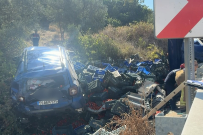 Yenişehir-İznik yolunda feci kaza: 1 ölü, 2 yaralı