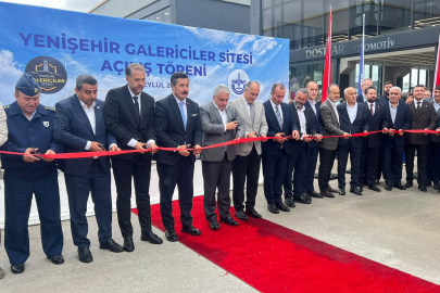 Yenişehir Galericiler Sitesi’nde görkemli açılış